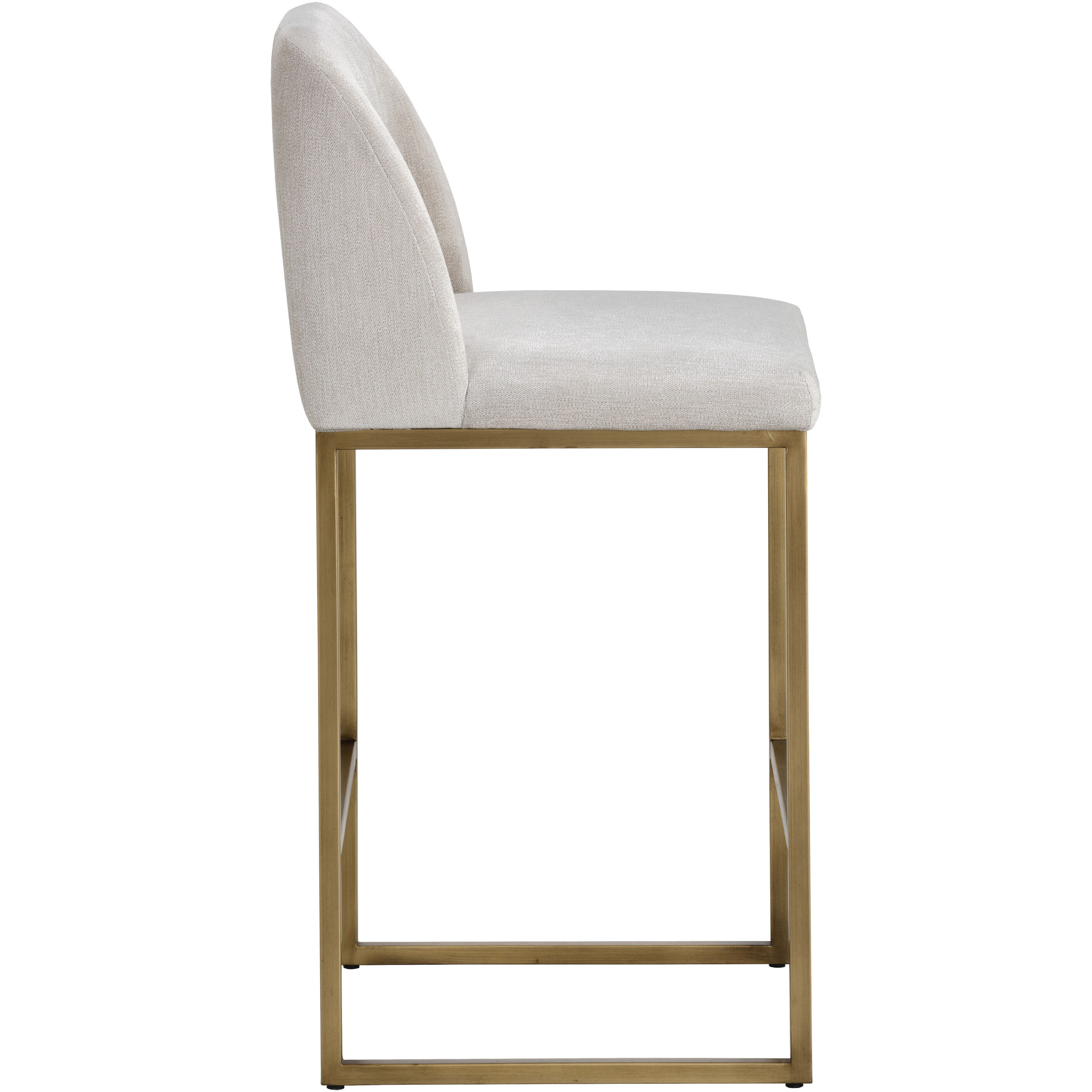 Nevin 38 inch Polo Club Muslin Counter Stool